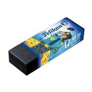 Gumka do mazania Pelikan AB-20 Czarna